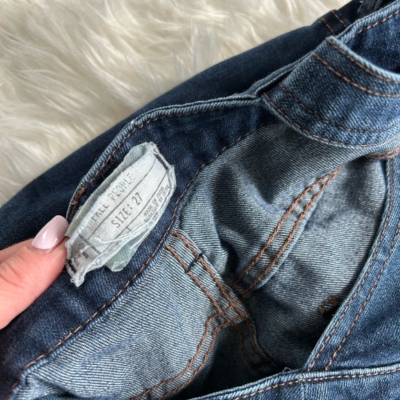 Free People Straight Leg Overalls - Picture 7 of 7